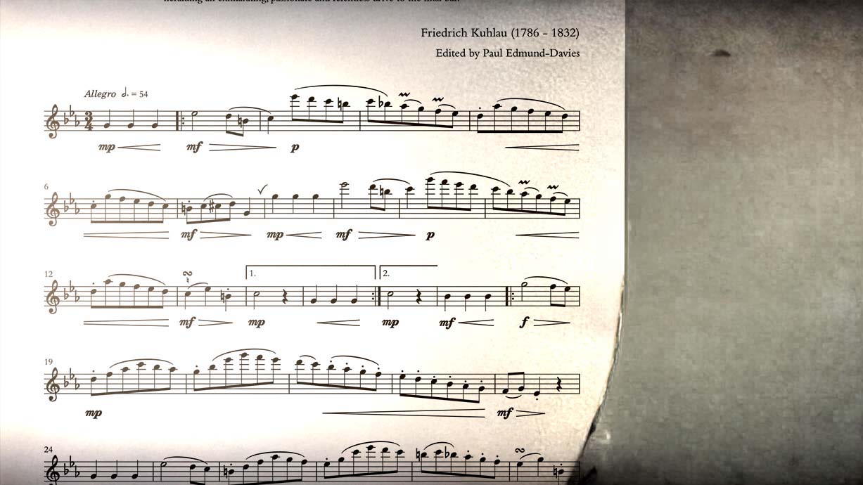 Kuhlau: Variations and Solos No. 6